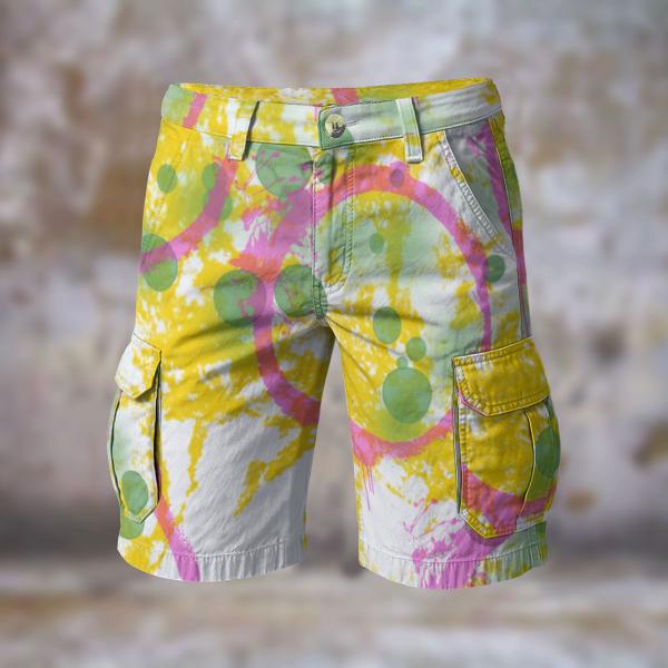 Cargohose mit Tyson - Hose, lang oder kurz, bunt, 100% Polyester, Grösse S-5XL, fester Stoff, Normale Passform, SOKA, Listenhund, AmStaff, Staff, Staffordshire, PitBull, Pit, XXL Bully